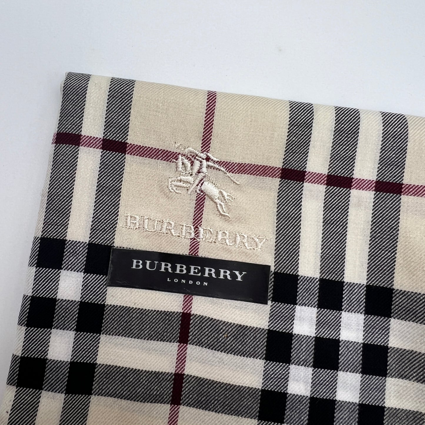 Burberry Vintage Unused Handkerchief