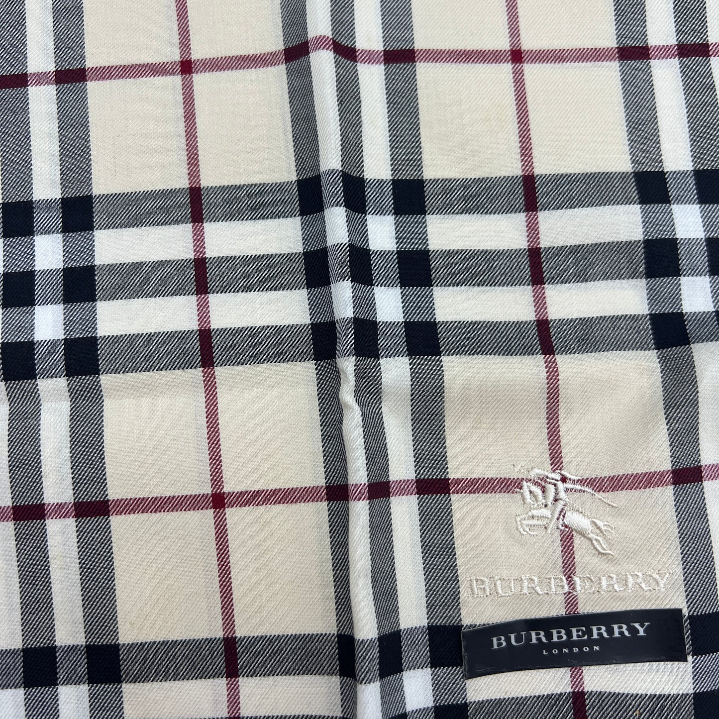 Burberry Vintage Unused Handkerchief