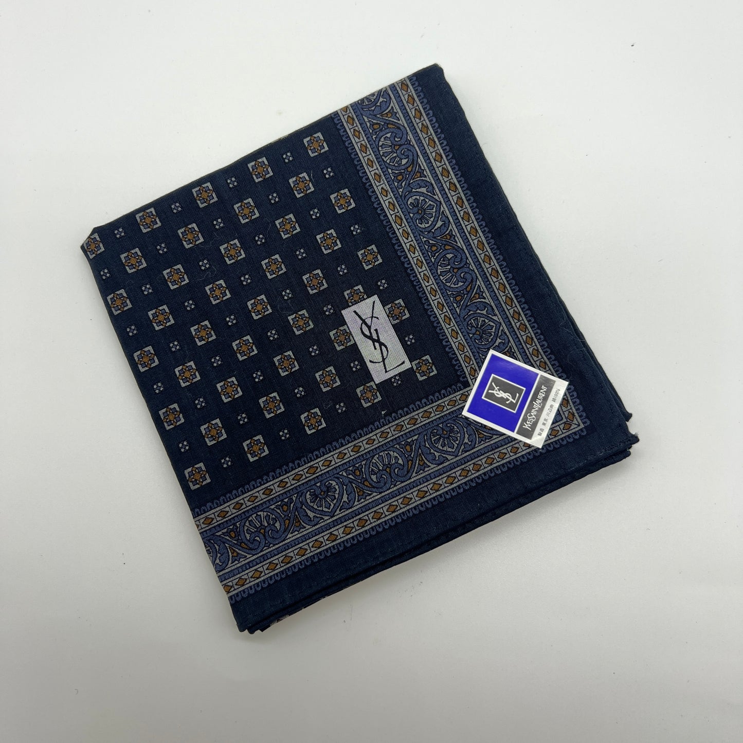 Yves Saint Laurent Vintage Unused Handkerchief