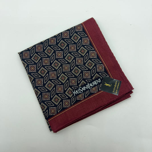 Yves Saint Laurent Vintage Unused Handkerchief