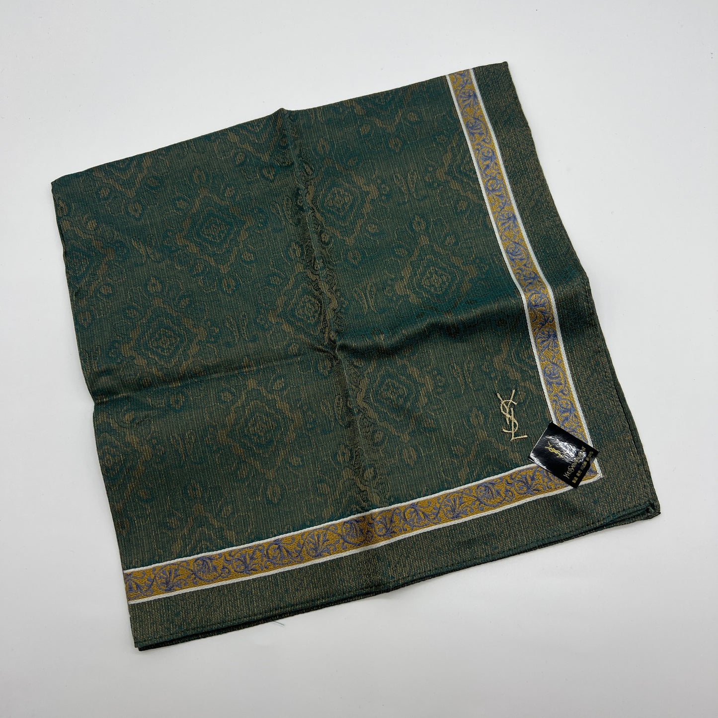 Yves Saint Laurent Vintage Unused Handkerchief