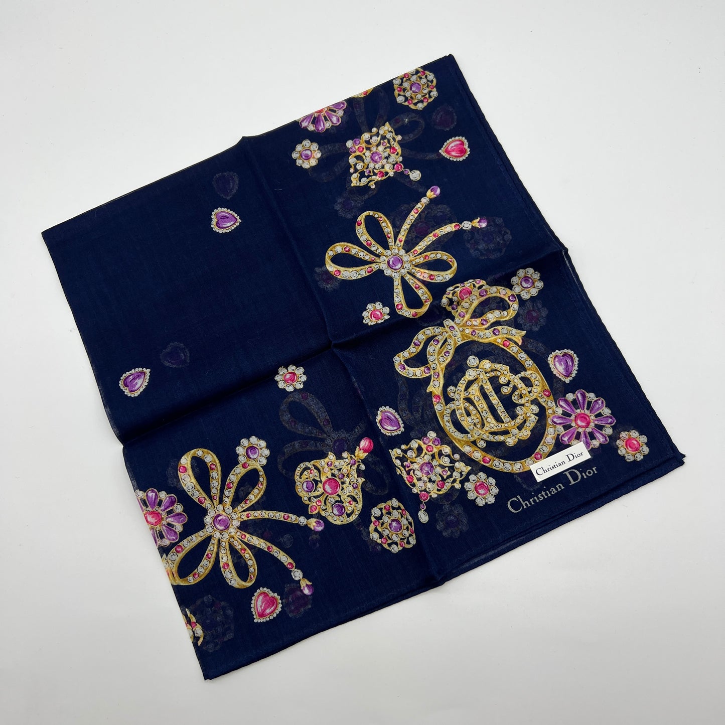 Christian Dior Vintage Unused Handkerchief