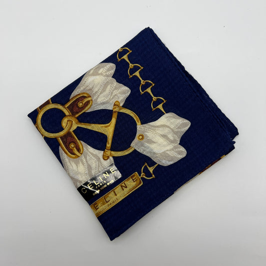 Celine Vintage Unused Handkerchief