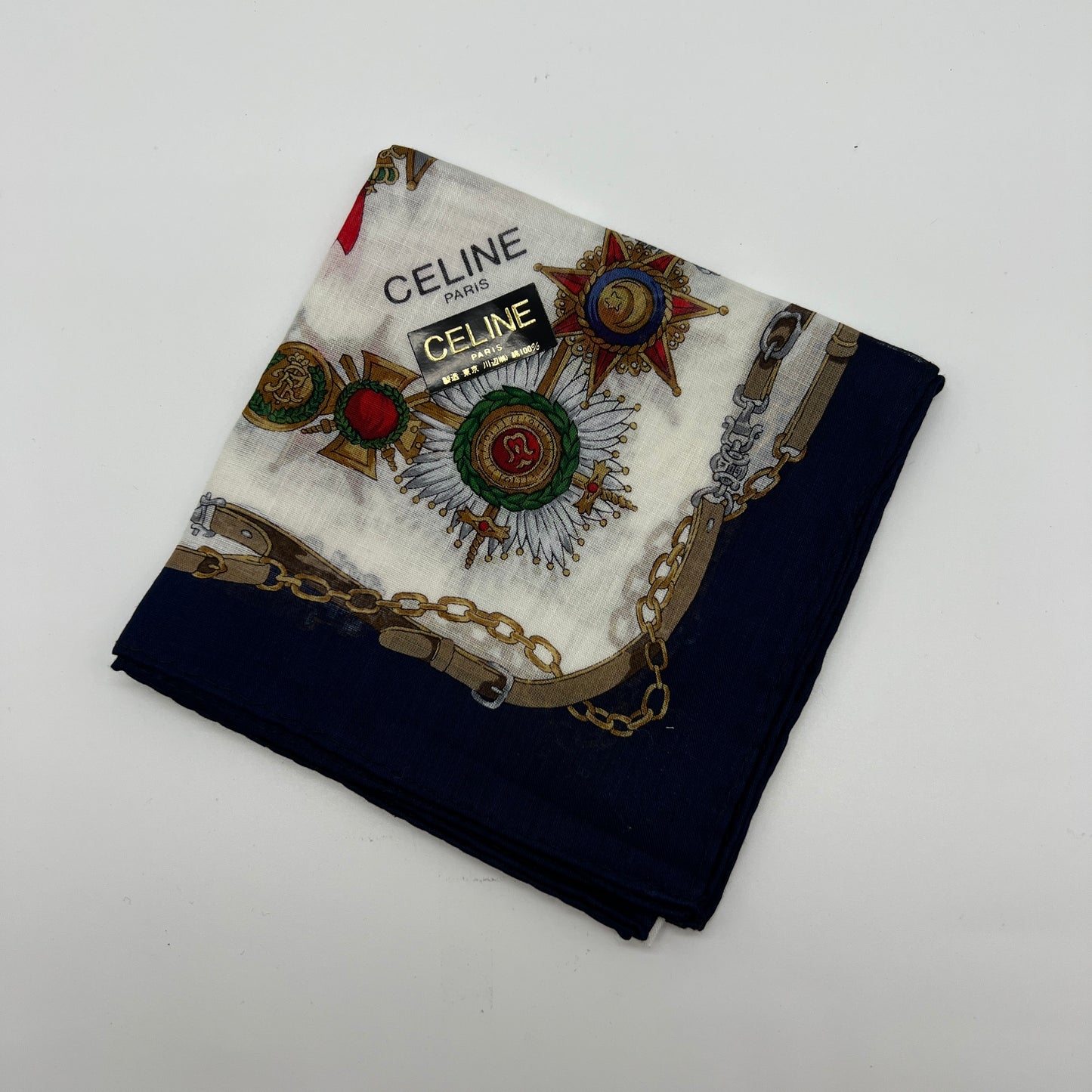 Celine Vintage Unused Handkerchief