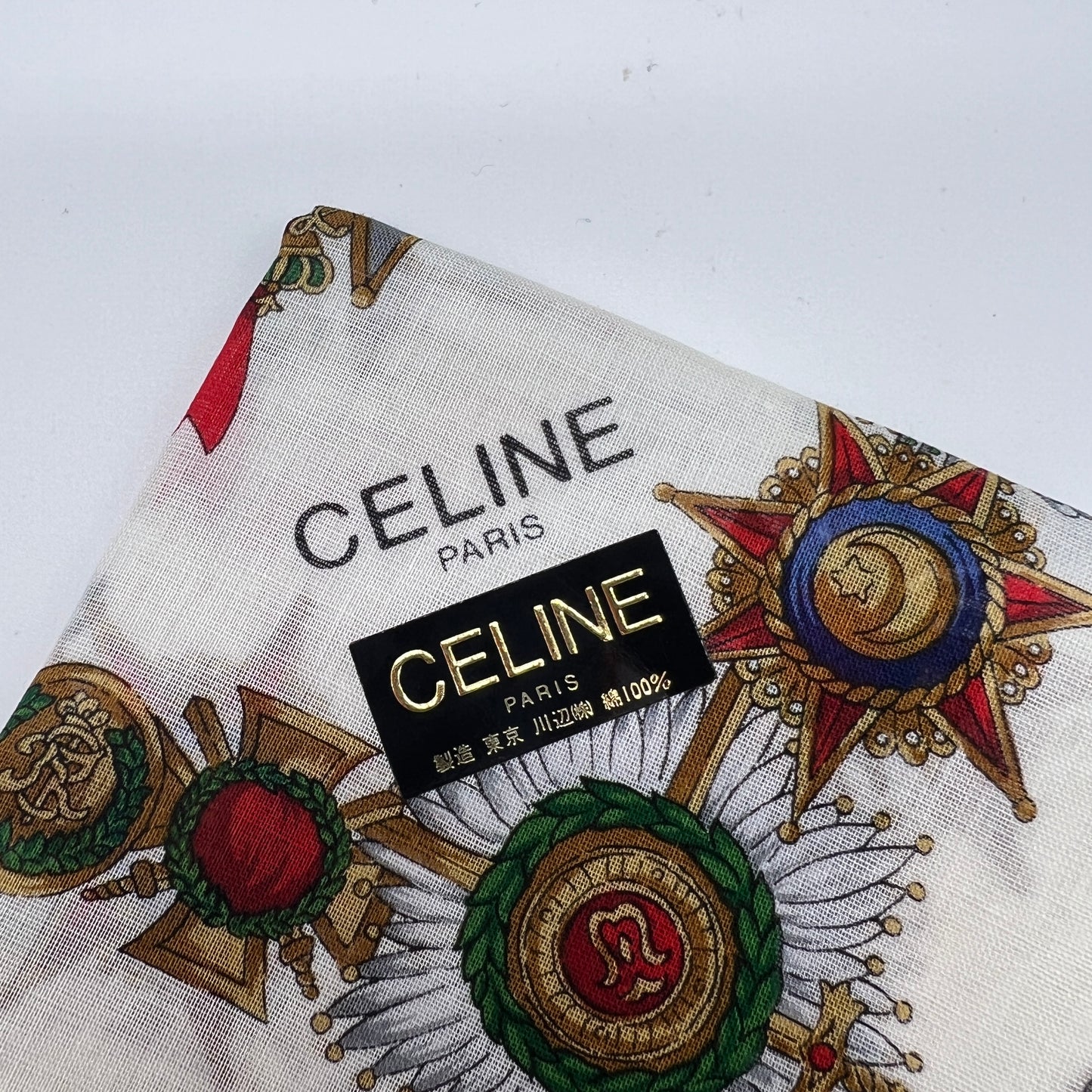 Celine Vintage Unused Handkerchief