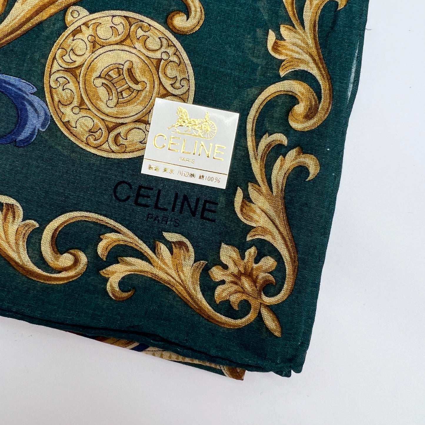 Celine Vintage Unused Handkerchief