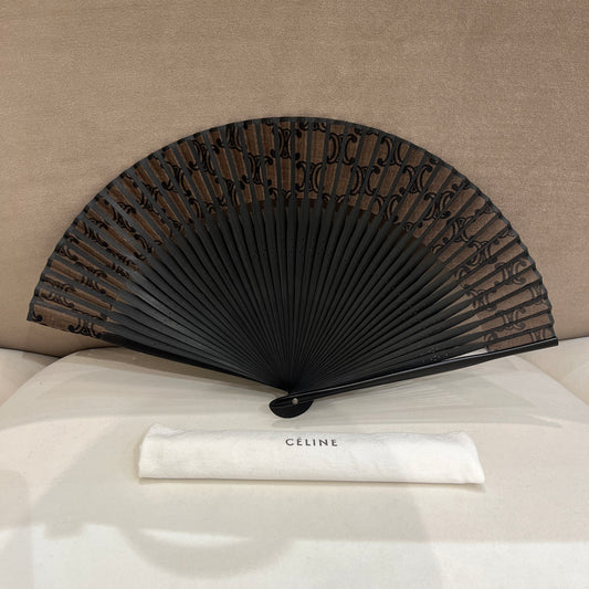 Celine Vintage Limited Edition Folding Hand Fan