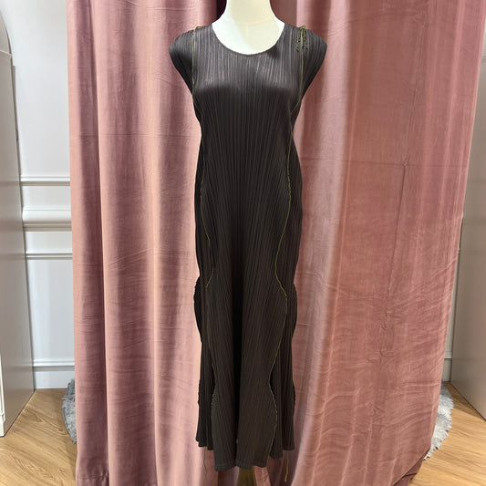 Issey Miyake Vintage Brown Color Dress