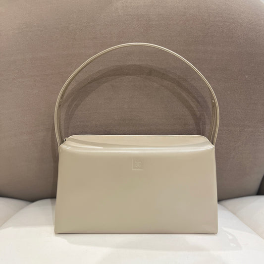 Givenchy Vintage 4G Logo Beige Color Leather Handbag