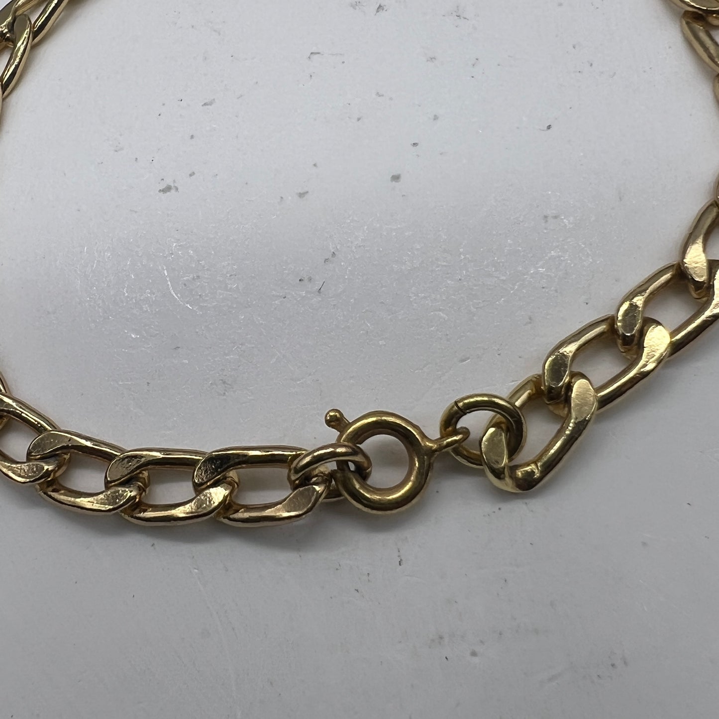 Christian Dior Vintage CD Logo Golden Bracelet