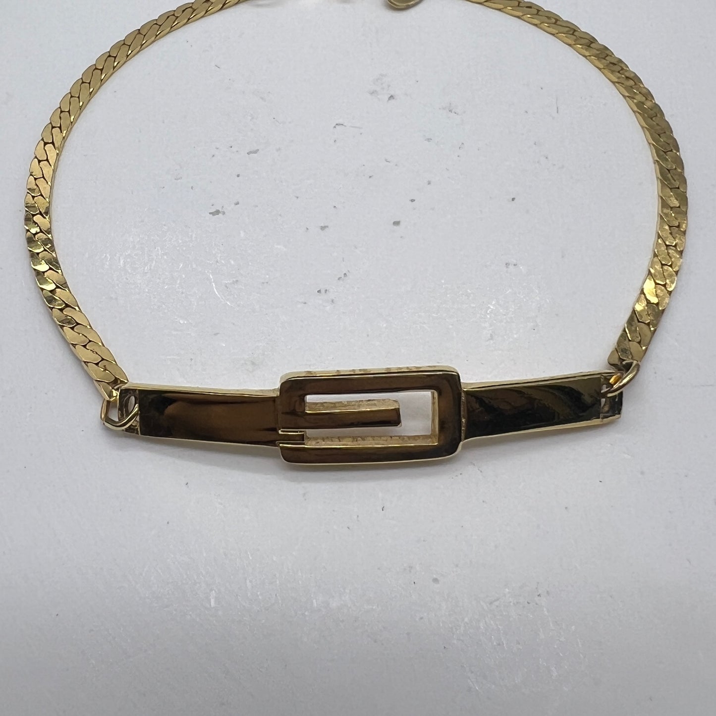 Givenchy Vintage G Logo Golden Bracelet