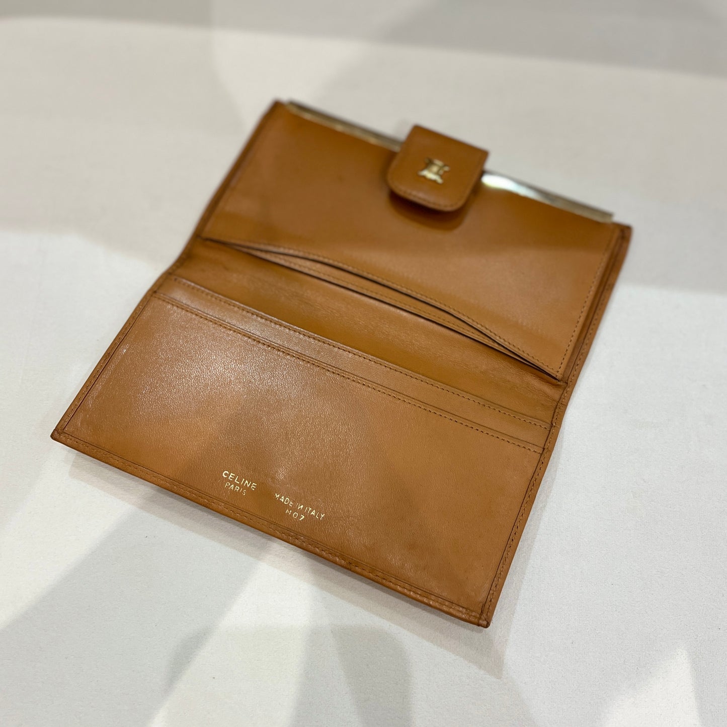 Celine Vintage Macadam Bi-Fold Long Wallet