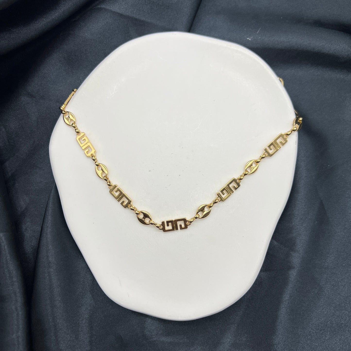 Givenchy Vintage Double G Golden Necklace