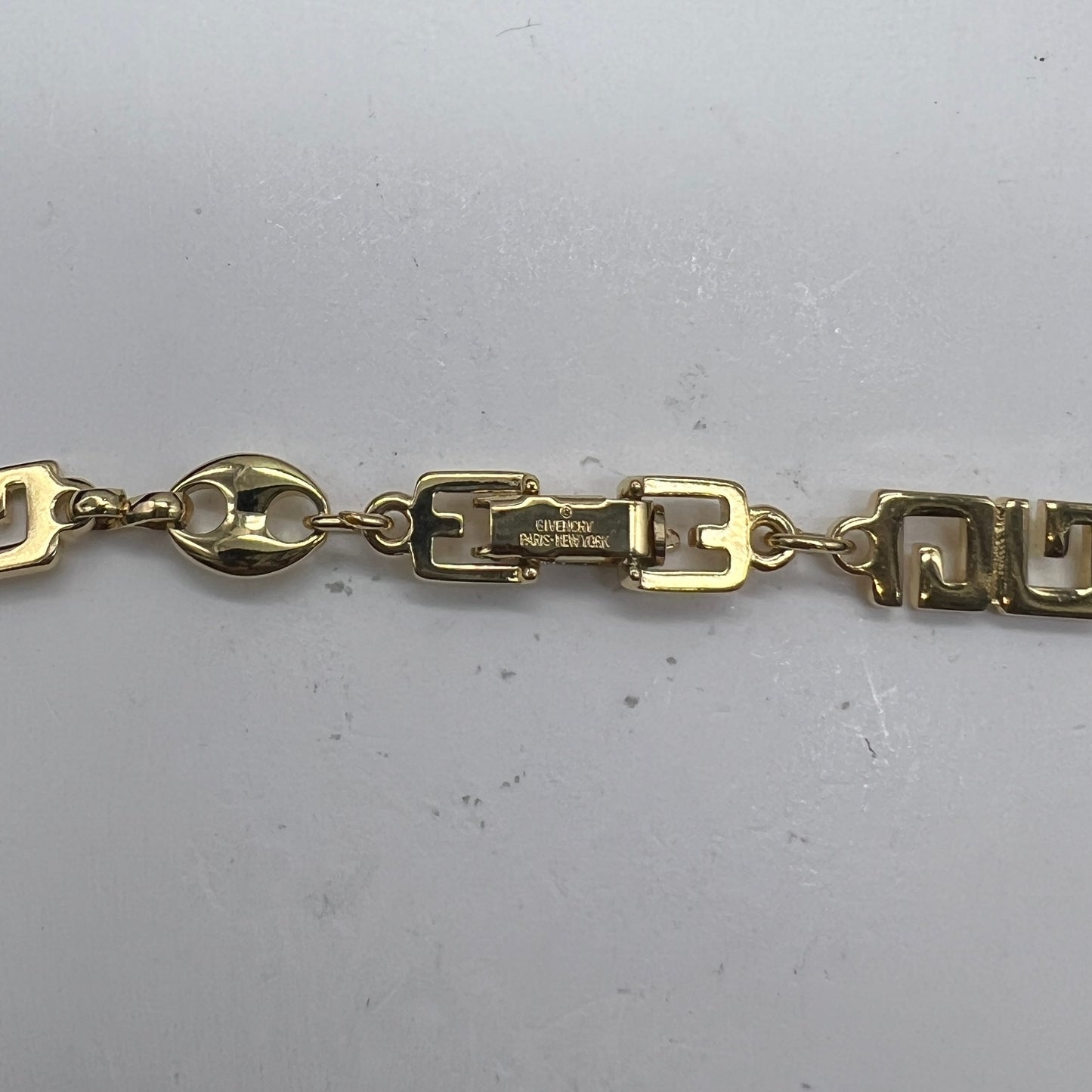 Givenchy Vintage Double G Golden Necklace