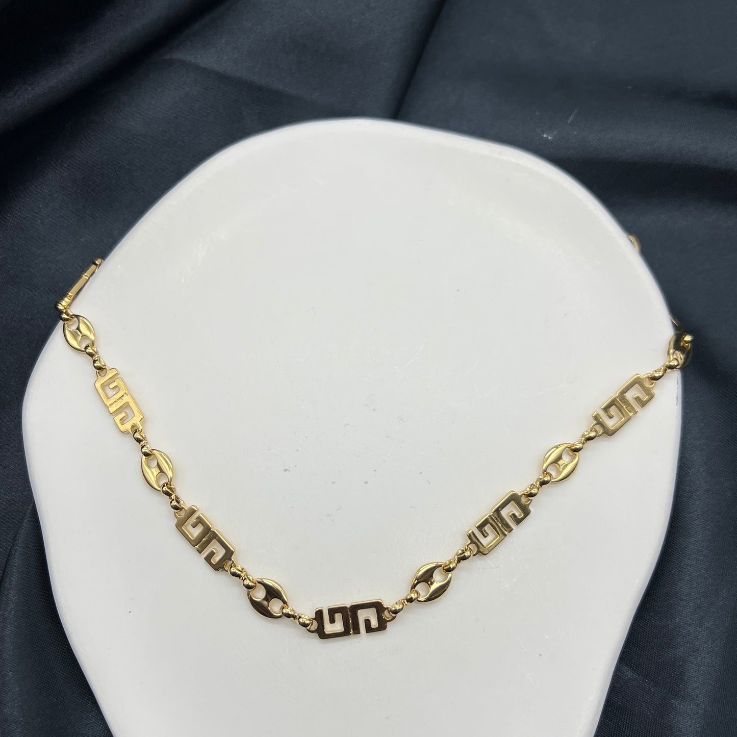 Givenchy Vintage Double G Golden Necklace