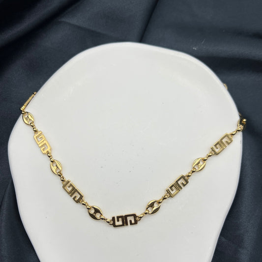 Givenchy Vintage Double G Golden Necklace