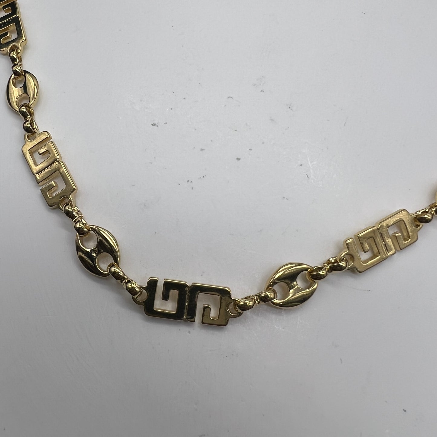 Givenchy Vintage Double G Golden Necklace