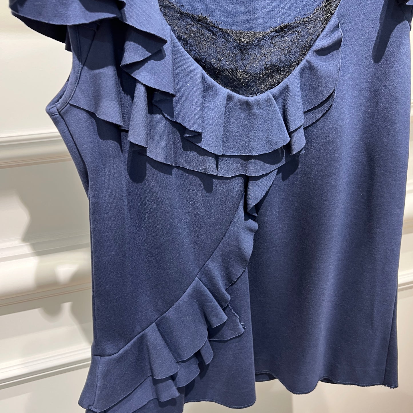 Valentino Valentino Top In Navy Color