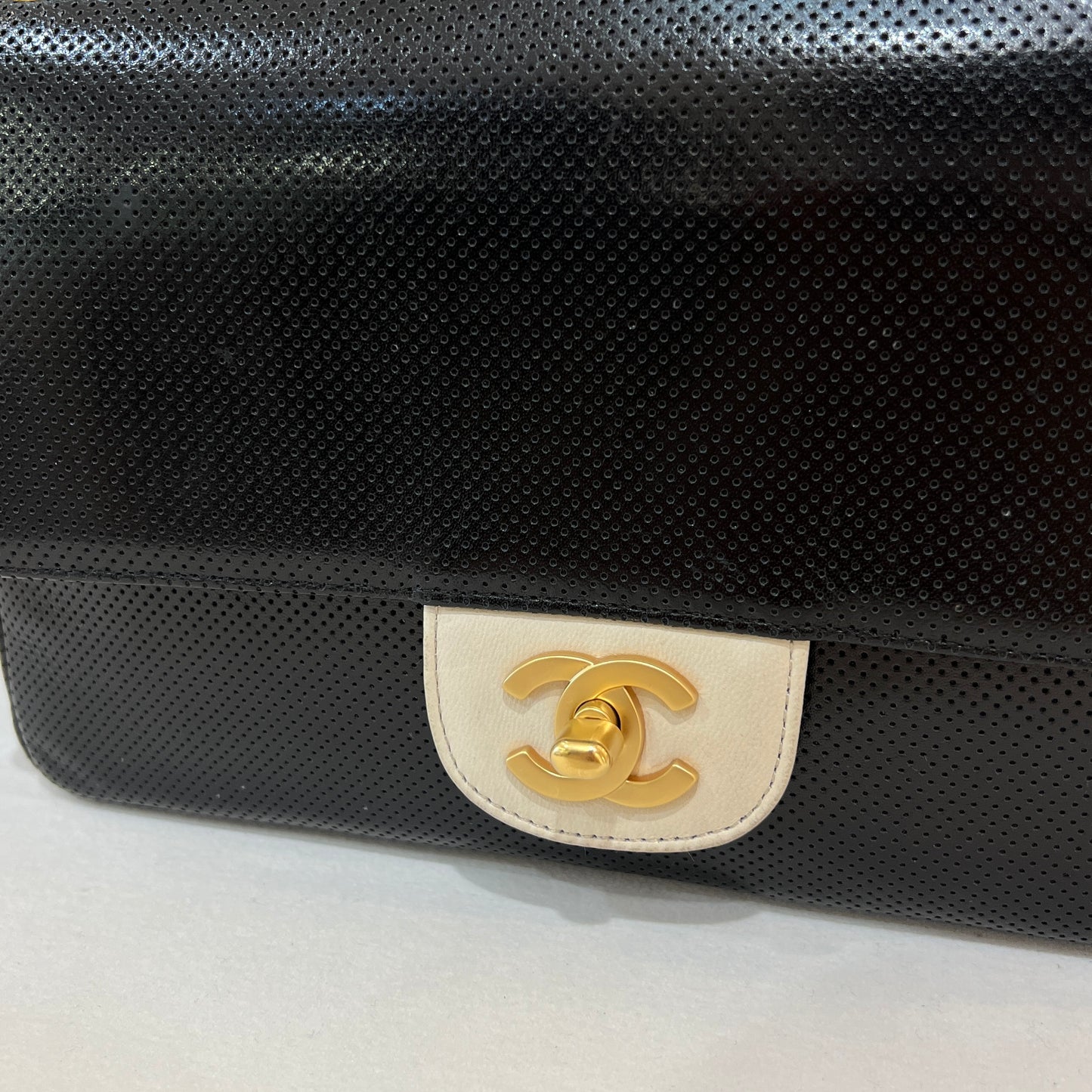 Chanel Shoulder Bag Double Cc Logo Fittings