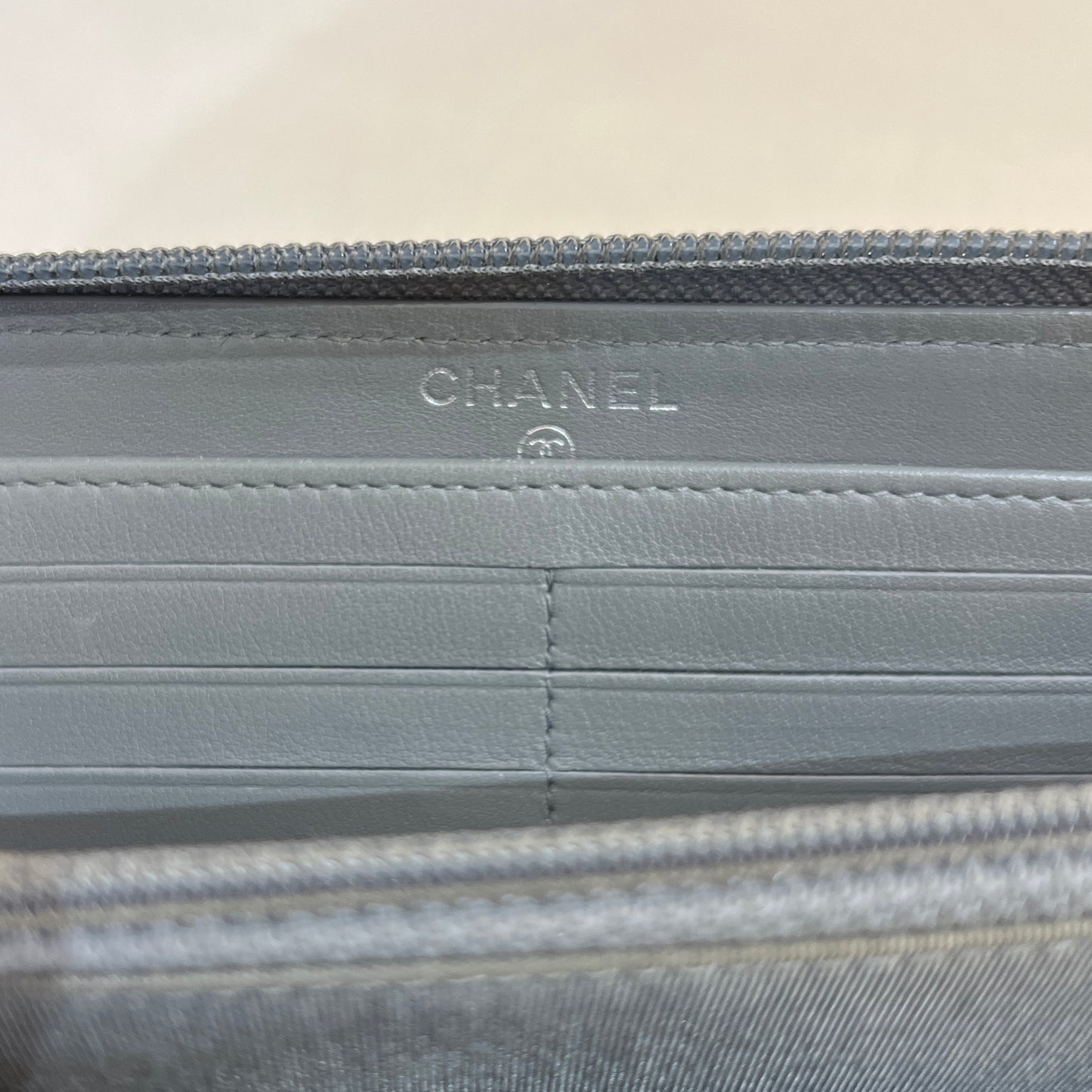 Chanel Zipped Wallet