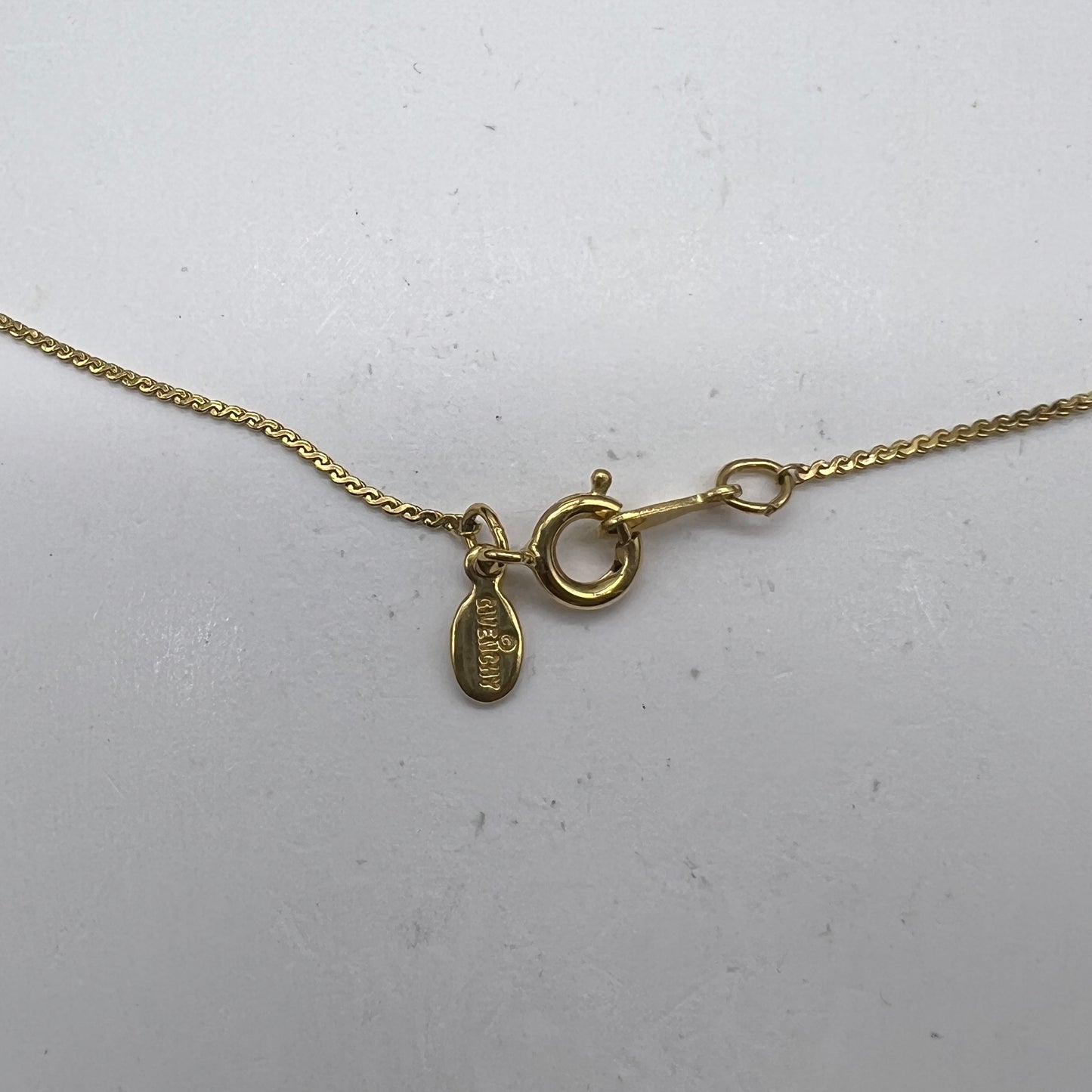 Givenchy Vintage Golden G Logo Necklace