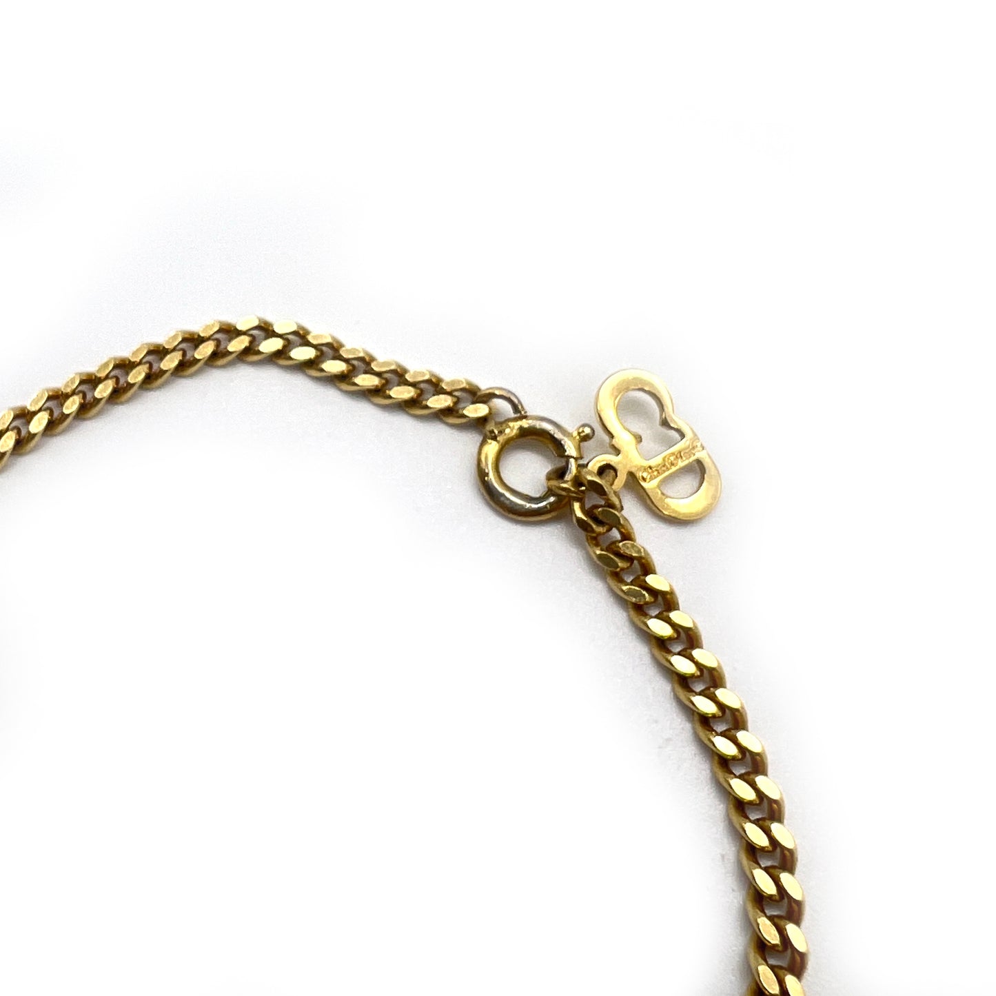 Christian Dior Vintage Golden Chain Bracelet