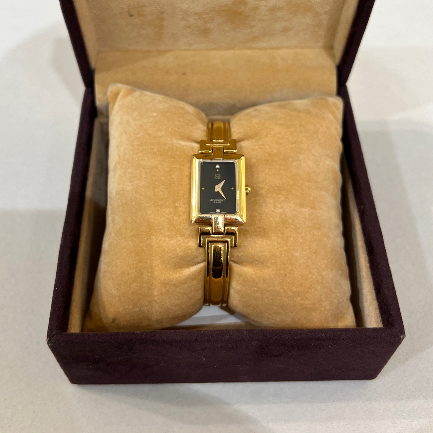 Givenchy Gold Bangle Watch