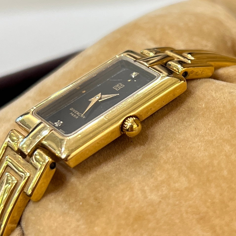 Givenchy Gold Bangle Watch