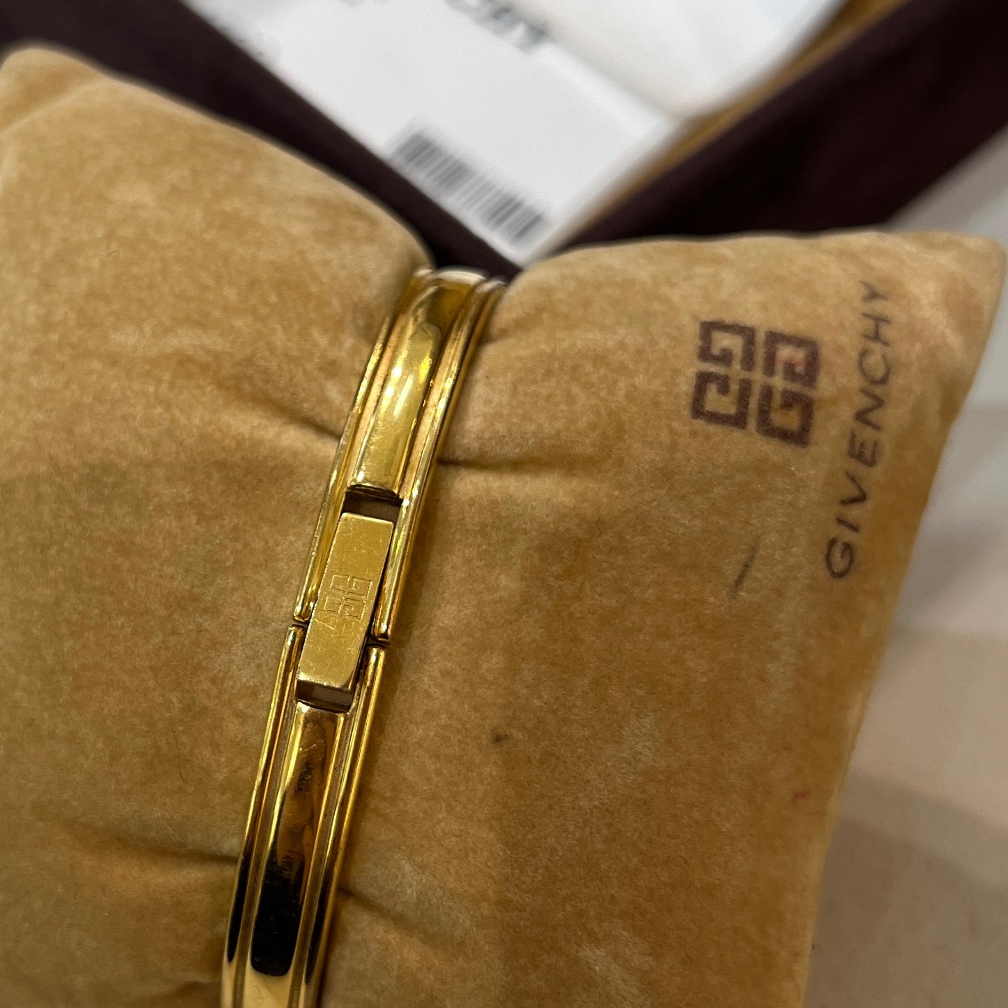 Givenchy Gold Bangle Watch