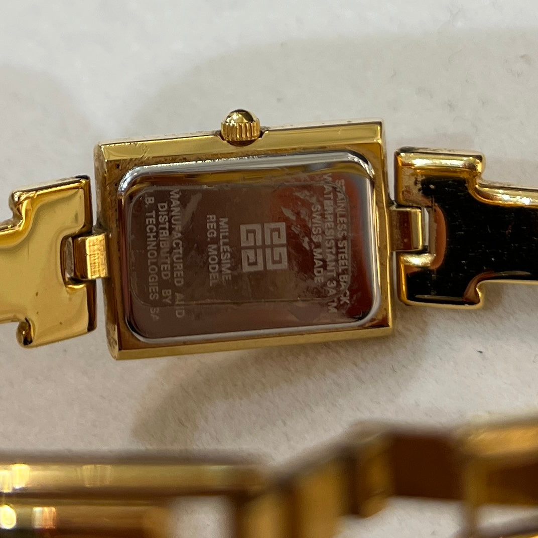 Givenchy Gold Bangle Watch