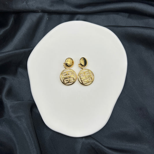 Givenchy 4G Logo Clip-On Earrings