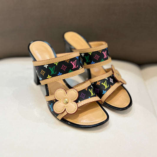 Louis Vuitton Color Pattern Sandals