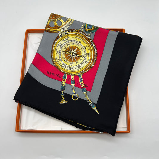 Hermes Hermes Carre Time Among Flowers 90 Scarf