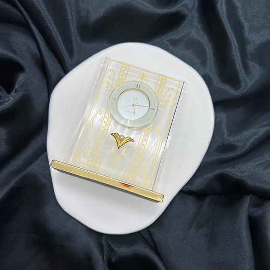 Mikimoto Vintage Pearl Table Clock