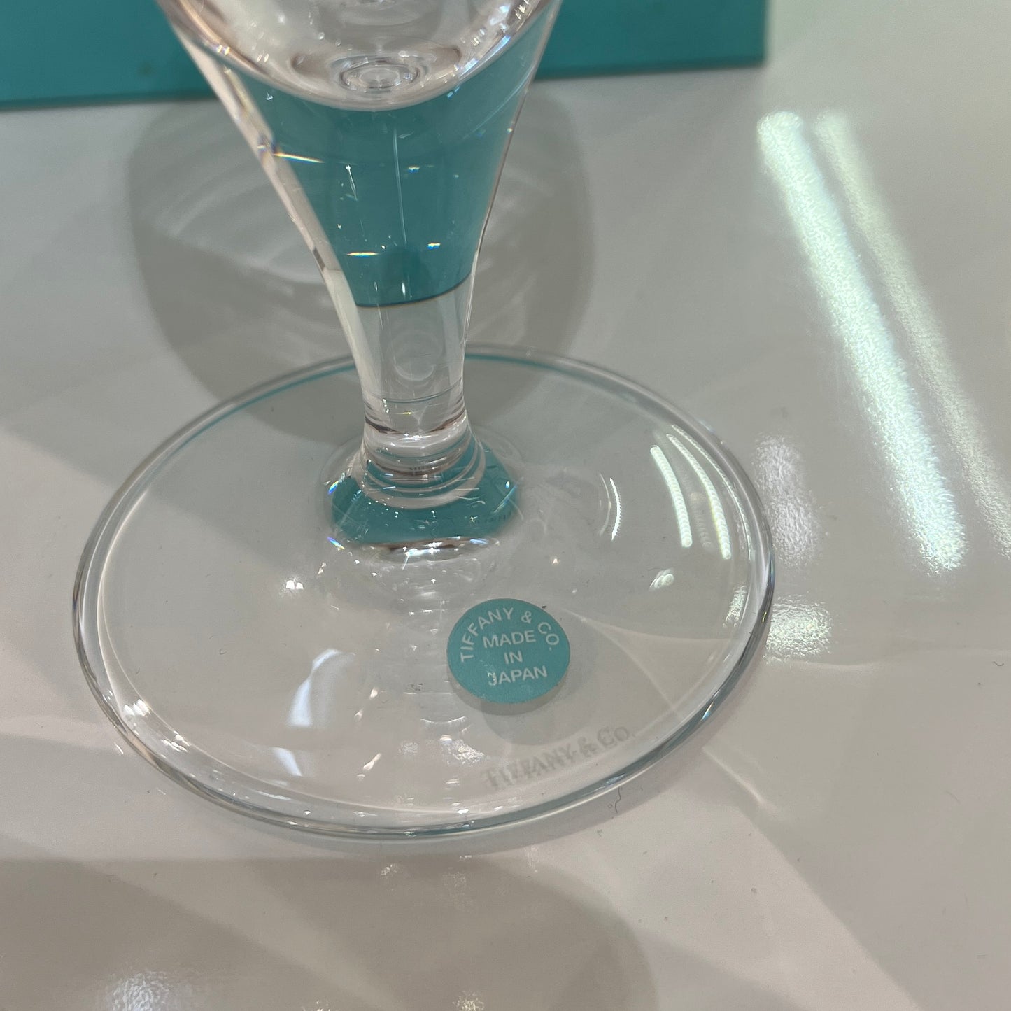 Tiffany Unused Set Of 2 Champagne Glasses