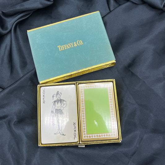 Tiffany Vintage Unused Game Card Set Of 2