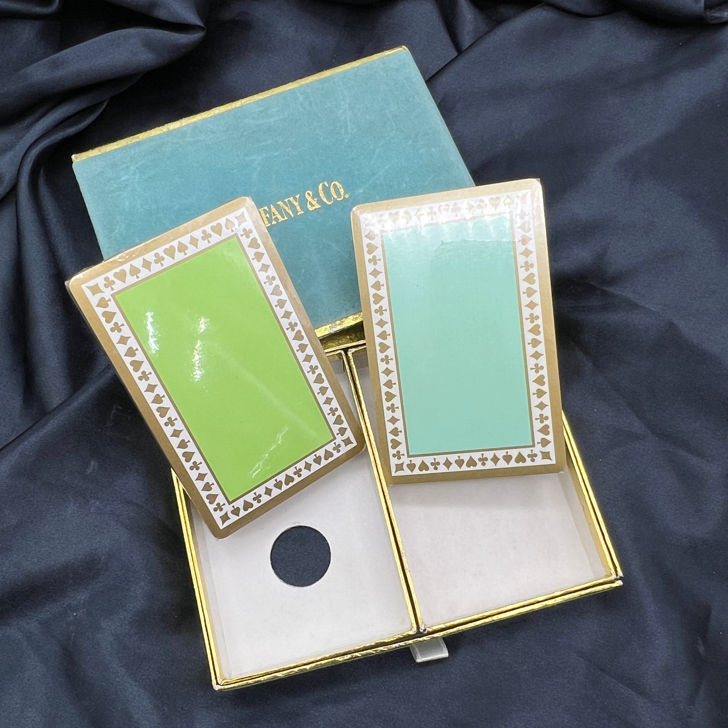 Tiffany Vintage Unused Game Card Set Of 2