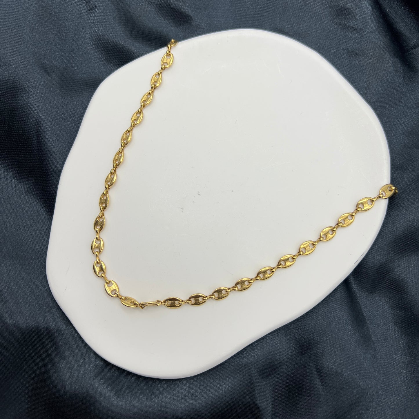 Givenchy Vintage Stylish Golden Long Necklace