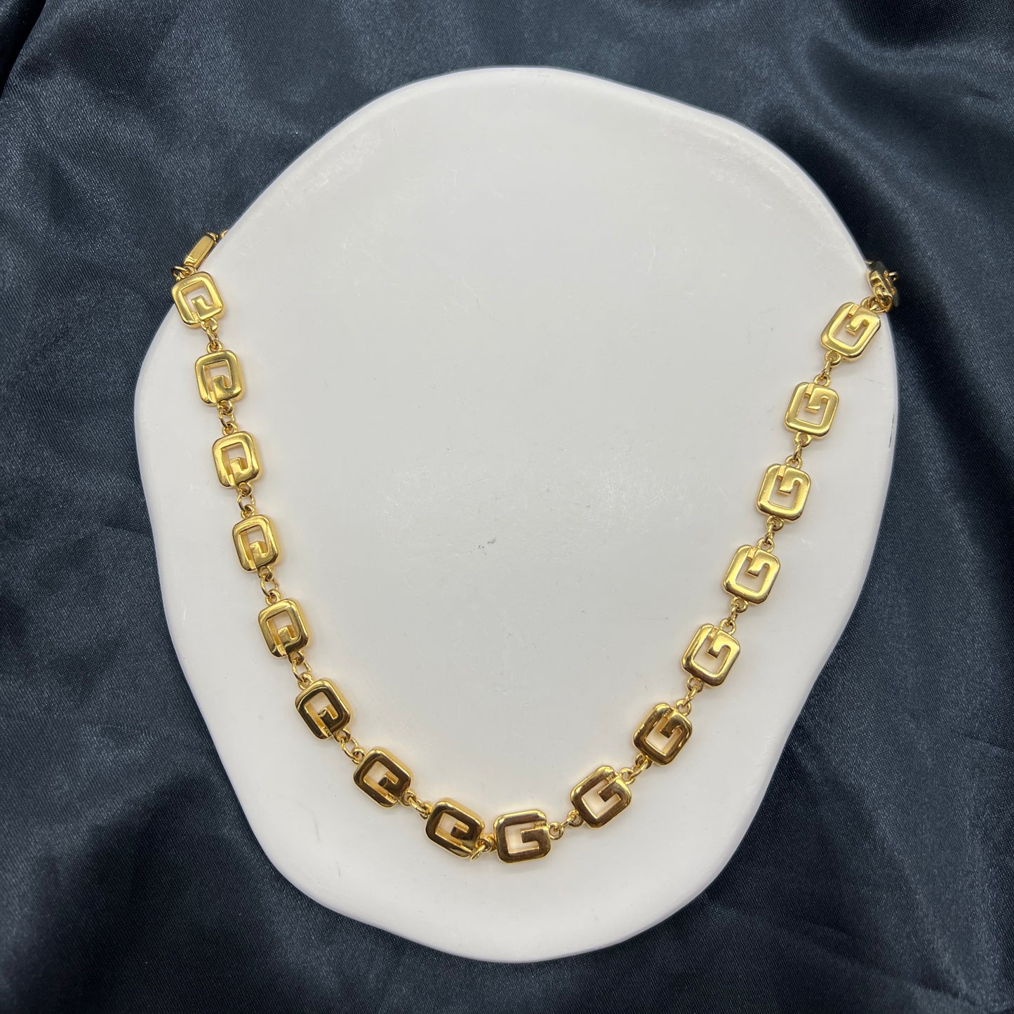 Givenchy Vintage Golden G Long Necklace