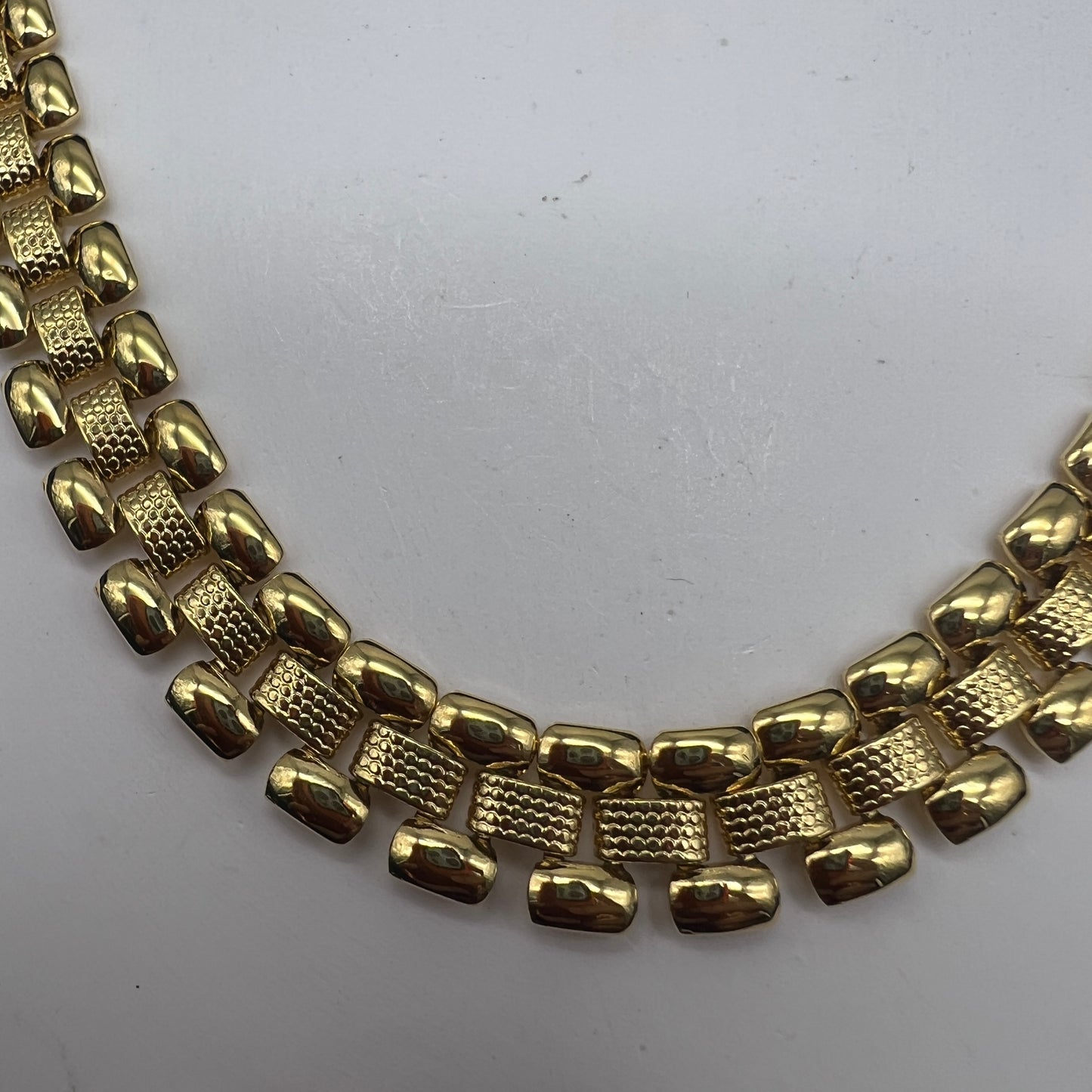 Monet Vintage Golden Chain Necklace