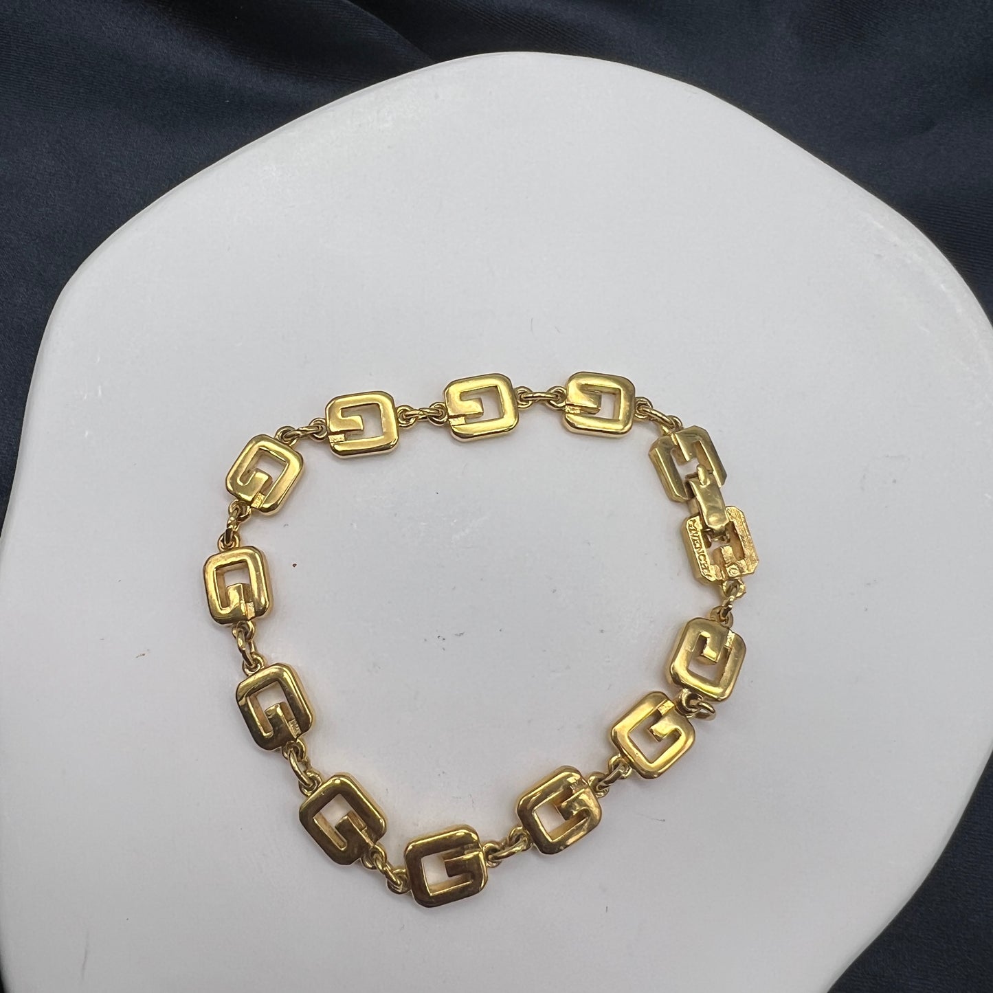 Givenchy Vintage G Logo Golden Bracelet