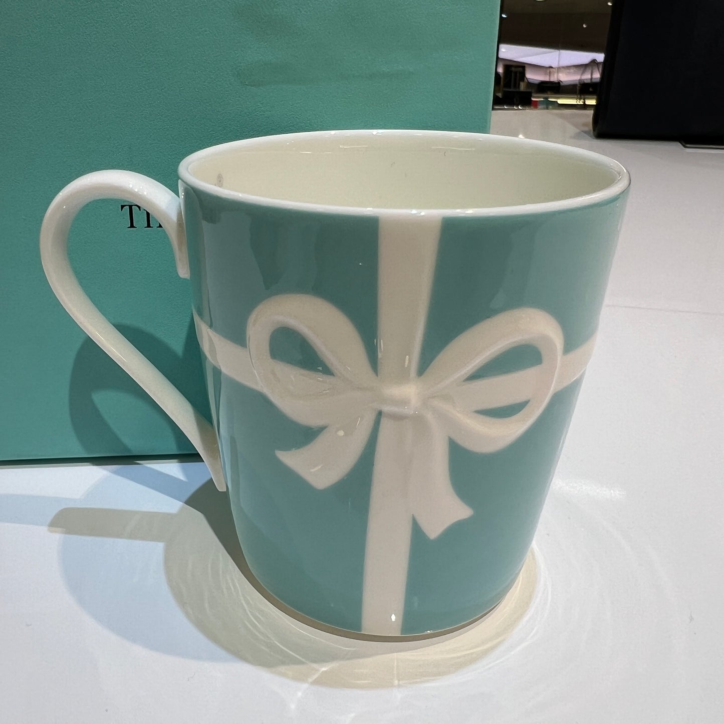 Tiffany Vintage Blue Ribbon Cup