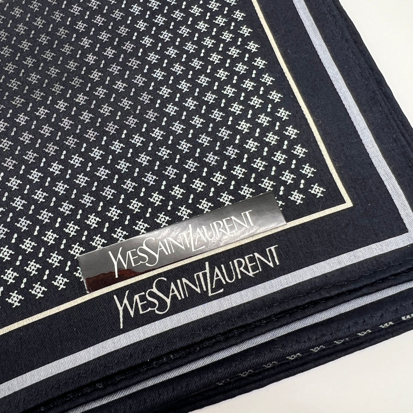 Yves Saint Laurent Vintage Unused Handkerchief