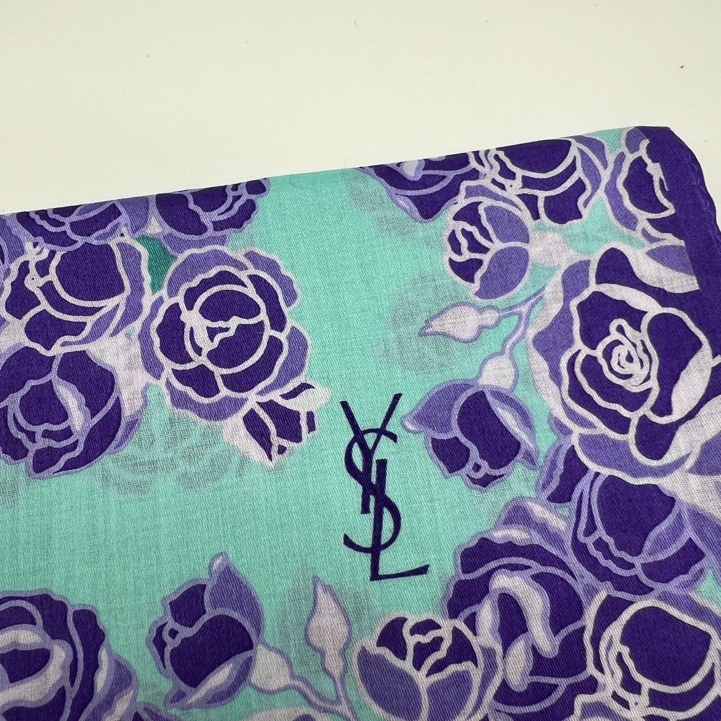 Yves Saint Laurent Vintage Unused Handkerchief