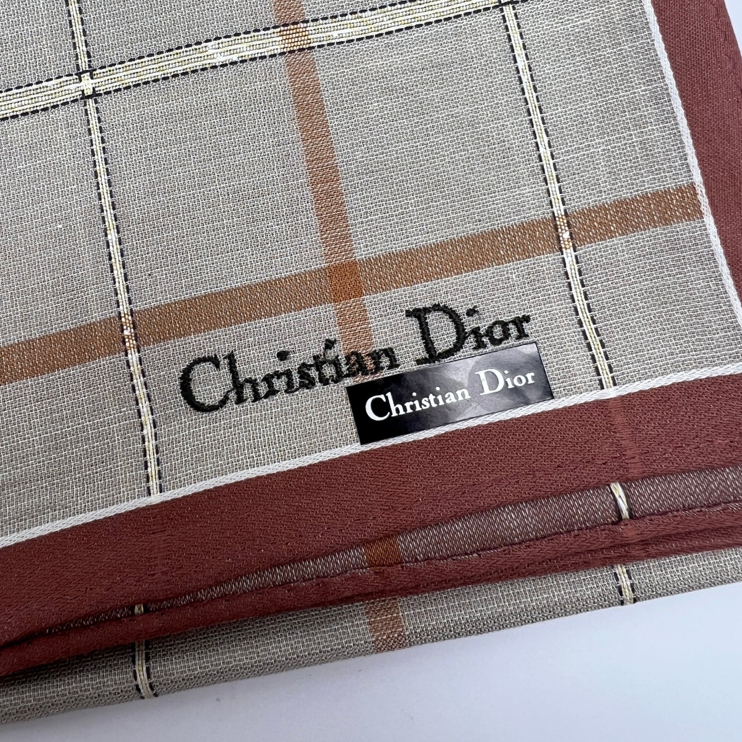 Christian Dior Vintage Unused Handkerchief