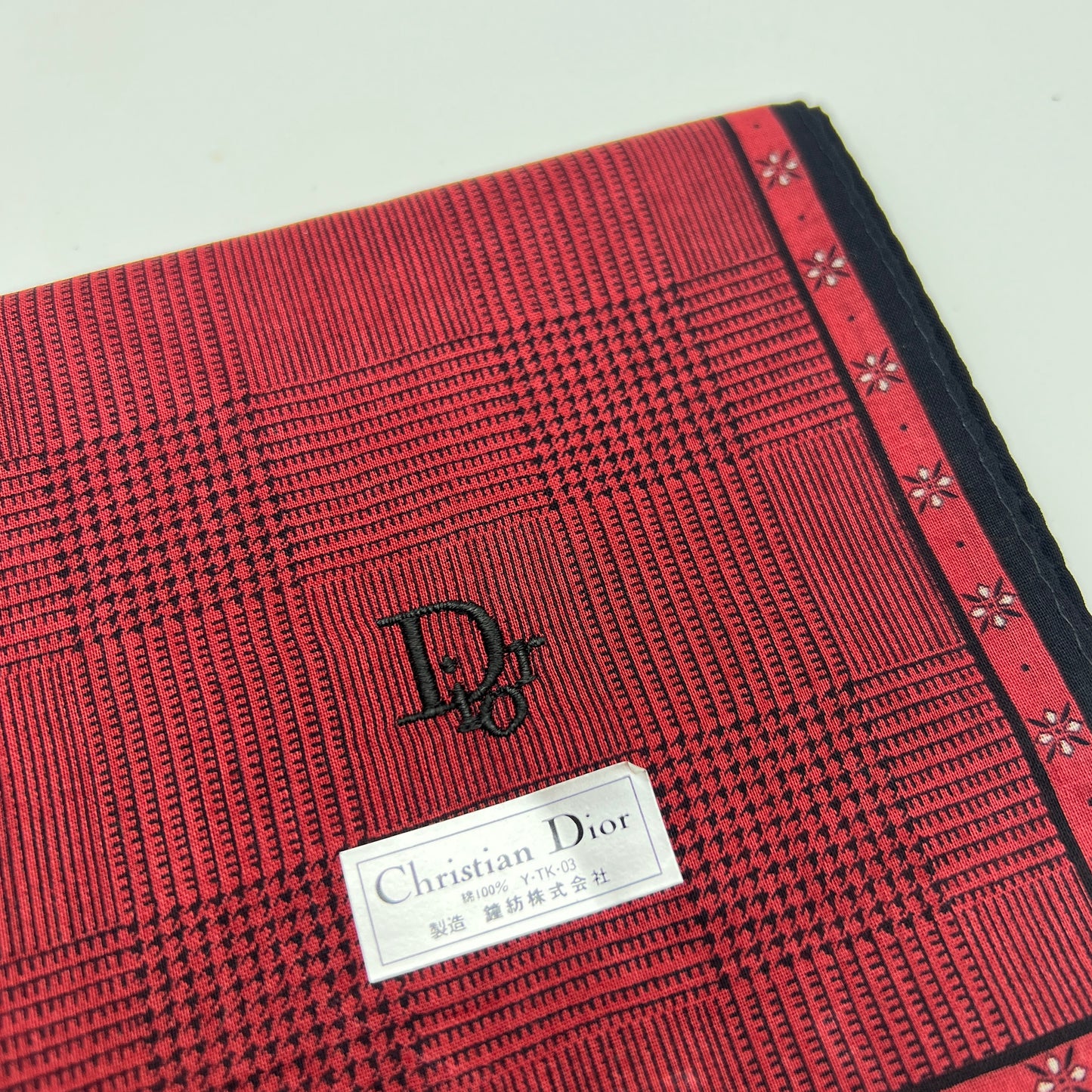 Christian Dior Vintage Unused Handkerchief