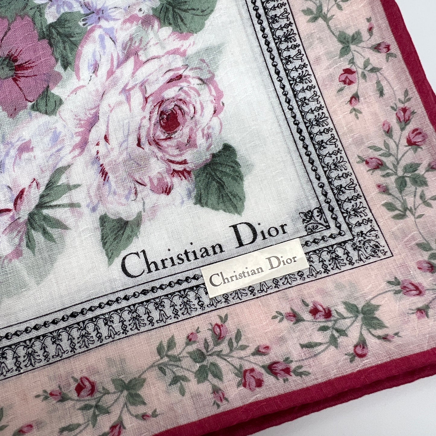 Christian Dior Vintage Unused Handkerchief