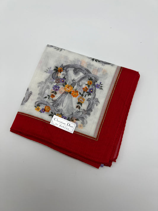 Christian Dior Vintage Unused Handkerchief