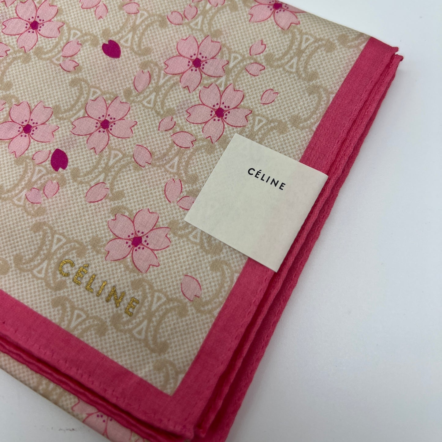 Celine Vintage Unused Handkerchief