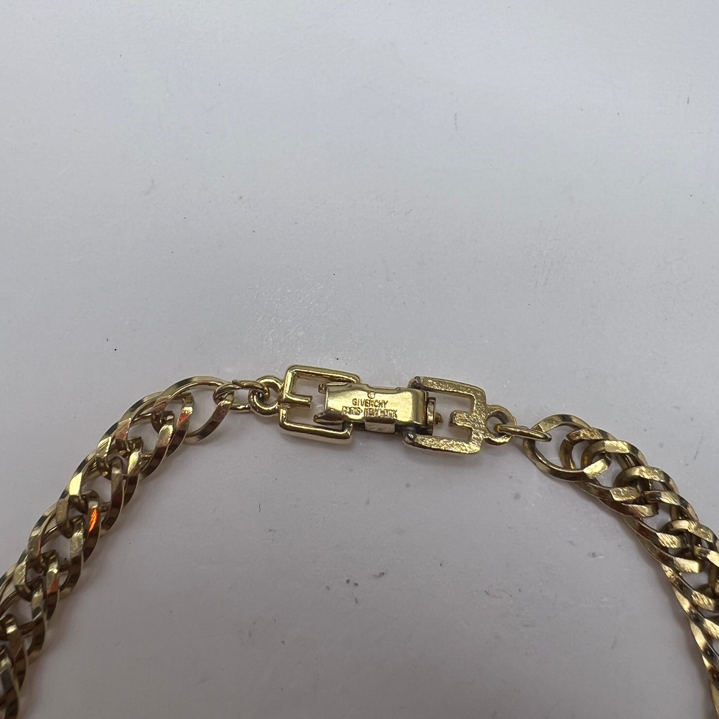 Givenchy Vintage G Pendant Golden Bracelet